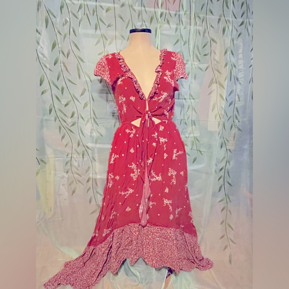 Beyond the Radar front tie dress